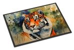 NEW Tiger Doormat Front Door Mat Indoor Outdoor Rugs for Entryway, Non Slip Washable Low Pile, 18H X 27W