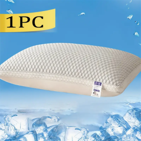 Cooling Breathable Tofu Pillows (Color: Grey)